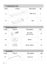 Preview for 2 page of World Market 565911 Assembly Instructions