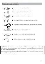 Preview for 7 page of World Market 582731 Assembly Instructions Manual