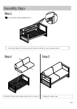 Предварительный просмотр 5 страницы World Market 582743 Assembly Instructions Manual