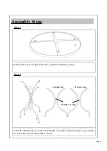 Preview for 4 page of World Market 585017 Assembly Instructions Manual