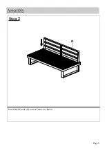 Предварительный просмотр 5 страницы World Market 597206 Assembly Instructions Manual