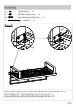 Предварительный просмотр 6 страницы World Market 597206 Assembly Instructions Manual