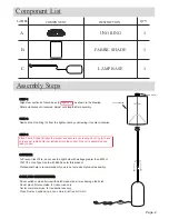 Предварительный просмотр 2 страницы World Market 613466 Assembly Instructions