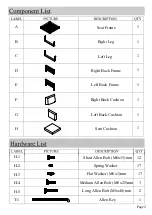 Preview for 2 page of World Market ALICANTE II 597208 Assembly Instructions Manual