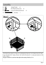 Preview for 5 page of World Market ALICANTE II 597208 Assembly Instructions Manual