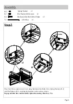 Preview for 6 page of World Market ALICANTE II 597208 Assembly Instructions Manual