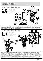 Preview for 5 page of World Market Avila 602534 Assembly Instructions Manual