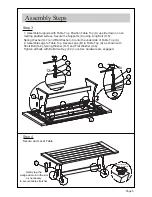 Предварительный просмотр 5 страницы World Market Brinley Fixed Table Assembly Instructions Manual