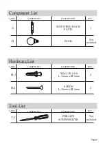 Предварительный просмотр 2 страницы World Market BRYCE 596885 Assembly Instructions