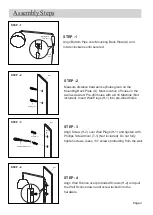 Предварительный просмотр 3 страницы World Market BRYCE 596885 Assembly Instructions