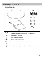 Предварительный просмотр 3 страницы World Market Cailen 598931 Assembly Instructions Manual