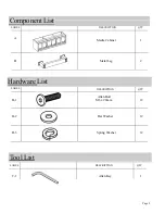 Preview for 2 page of World Market Cailen 601595 Assembly Instructions Manual