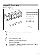 Preview for 3 page of World Market Cailen 601595 Assembly Instructions Manual