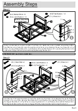 Предварительный просмотр 5 страницы World Market Caspian 608271 Assembly Instructions Manual