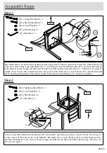 Preview for 5 page of World Market Caspian 608273 Assembly Instructions Manual