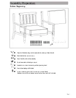 Preview for 3 page of World Market Charlee Bobbin 618952 Assembly Instructions Manual