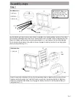 Preview for 4 page of World Market Charlee Bobbin 618952 Assembly Instructions Manual