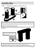 Preview for 5 page of World Market CYRUS 607416 Assembly Instructions Manual