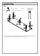 Preview for 5 page of World Market DUSTIN 550247 Assembly Instructions Manual