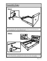 Preview for 5 page of World Market Erin Cute As A Button Queen Bed Assembly Instructions Manual