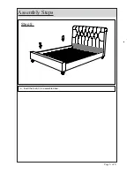 Preview for 6 page of World Market Erin Cute As A Button Queen Bed Assembly Instructions Manual