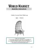 World Market Fallon 550021 Assembly Instructions preview