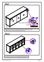 Preview for 8 page of World Market LANGLEY 526593 Assembly Instructions Manual