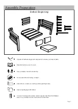 Предварительный просмотр 3 страницы World Market Marciana 582732 Assembly Instructions Manual