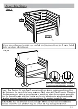 Предварительный просмотр 6 страницы World Market Marciana 582732 Assembly Instructions Manual