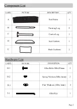 Preview for 2 page of World Market MATTEO OCCASIONAL BENCH 606742 Assembly Instructions Manual