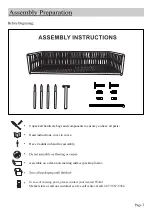 Preview for 3 page of World Market MATTEO OCCASIONAL BENCH 606742 Assembly Instructions Manual