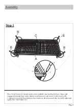 Preview for 4 page of World Market MATTEO OCCASIONAL BENCH 606742 Assembly Instructions Manual