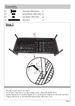 Preview for 5 page of World Market MATTEO OCCASIONAL BENCH 606742 Assembly Instructions Manual