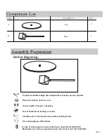 Preview for 2 page of World Market NORAH MARBLE ACCENT TABLE 565756 Assembly Instructions