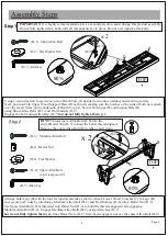 Предварительный просмотр 4 страницы World Market Palmera 585019 Assembly Instructions Manual