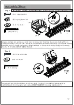 Предварительный просмотр 5 страницы World Market Palmera 585019 Assembly Instructions Manual