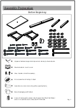 Preview for 3 page of World Market Palmera 585020 Assembly Instructions Manual