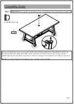 Preview for 7 page of World Market Palmera 585020 Assembly Instructions Manual