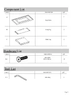 Предварительный просмотр 2 страницы World Market Pascal 601596 Assembly Instructions Manual