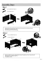 Предварительный просмотр 4 страницы World Market Praiano 501369 Assembly Instructions Manual