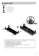 Preview for 4 page of World Market Praiano Chaise Lounger 501373 Assembly Instructions Manual