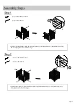 Preview for 4 page of World Market Praiano Side Table 501372 Assembly Instructions Manual