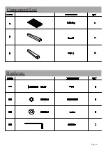 Preview for 2 page of World Market Rapallo 551910 Assembly Instructions Manual