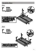 Preview for 4 page of World Market Rapallo 551910 Assembly Instructions Manual