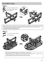 Preview for 4 page of World Market Samar 608313 Assembly Instructions Manual