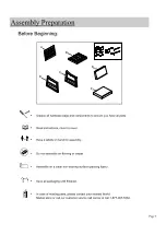 Предварительный просмотр 3 страницы World Market Samar 608712 Assembly Instructions Manual