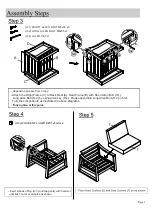 Предварительный просмотр 5 страницы World Market Samar 608712 Assembly Instructions Manual