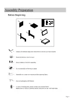 Preview for 3 page of World Market Segovia 606732 Assembly Instructions Manual