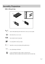 Предварительный просмотр 3 страницы World Market Segovia 608713 Assembly Instructions