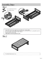 Предварительный просмотр 4 страницы World Market Segovia 608713 Assembly Instructions